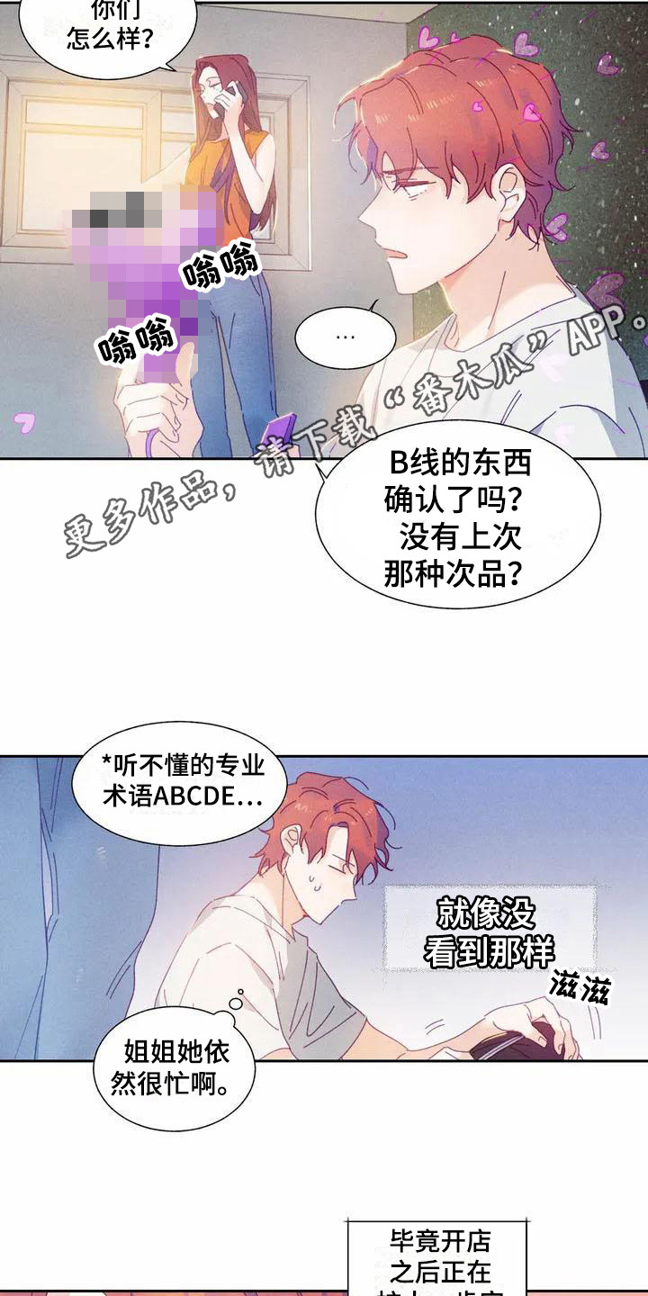 《暗香集》漫画最新章节第10章：哦，这是一个玩具：拿错包免费下拉式在线观看章节第【4】张图片