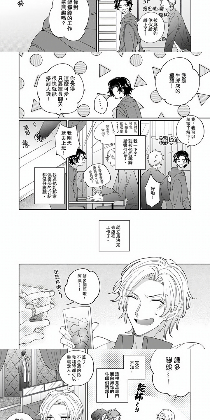 《牛郎先生》漫画最新章节第1章：入职免费下拉式在线观看章节第【6】张图片