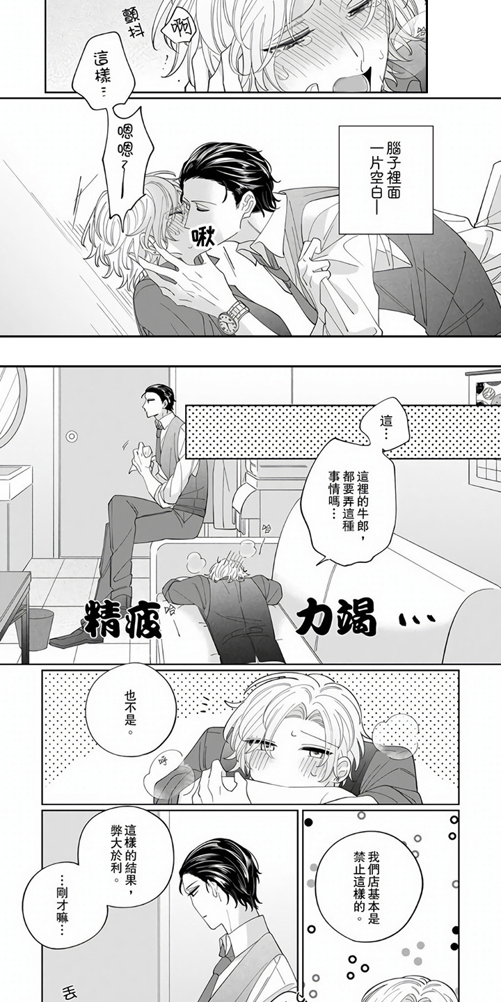 《牛郎先生》漫画最新章节第2章：小惩罚免费下拉式在线观看章节第【3】张图片