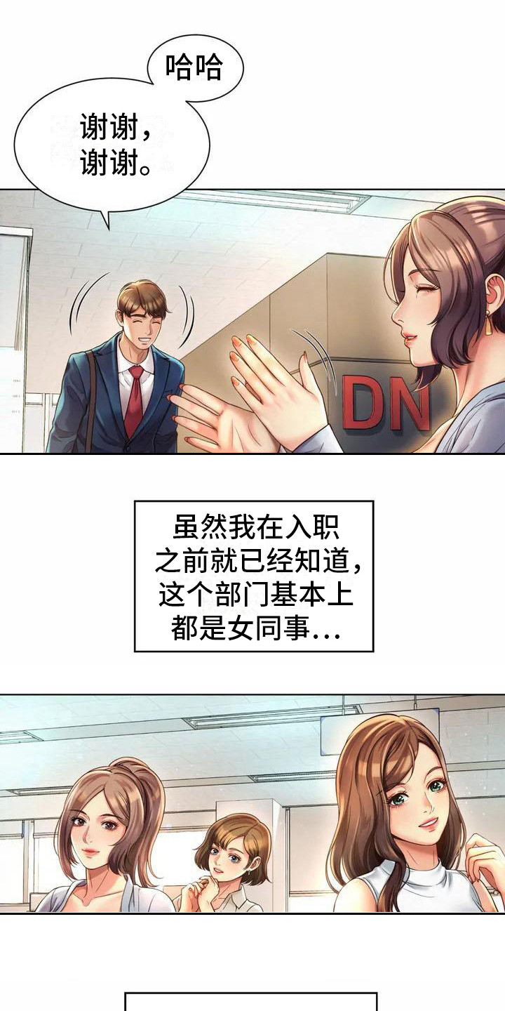 《混蛋上司》漫画最新章节第3章：入职免费下拉式在线观看章节第【9】张图片