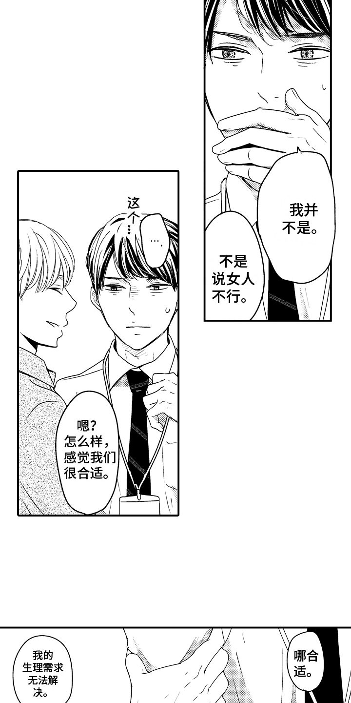 《拒绝压力》漫画最新章节第2章：自荐免费下拉式在线观看章节第【9】张图片