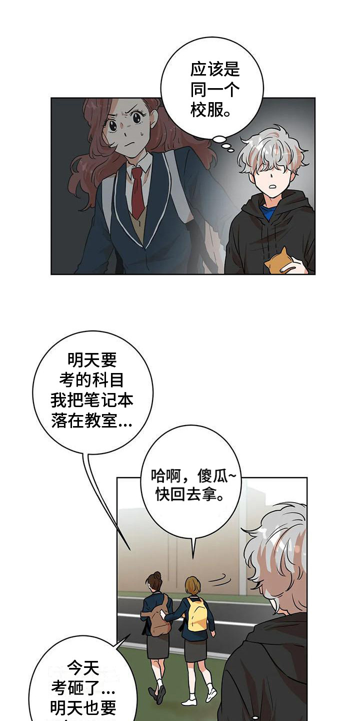 《梦中世界》漫画最新章节第25章：再次遇见免费下拉式在线观看章节第【9】张图片