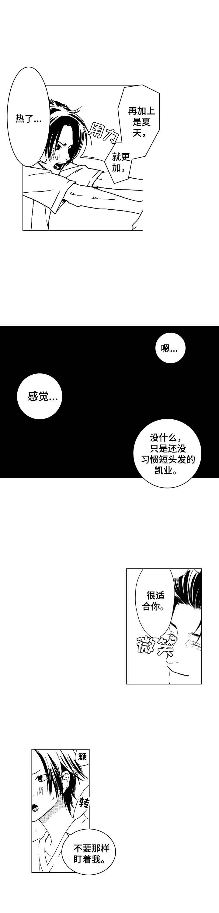 《代号哈依》漫画最新章节第7章：剪头发免费下拉式在线观看章节第【6】张图片