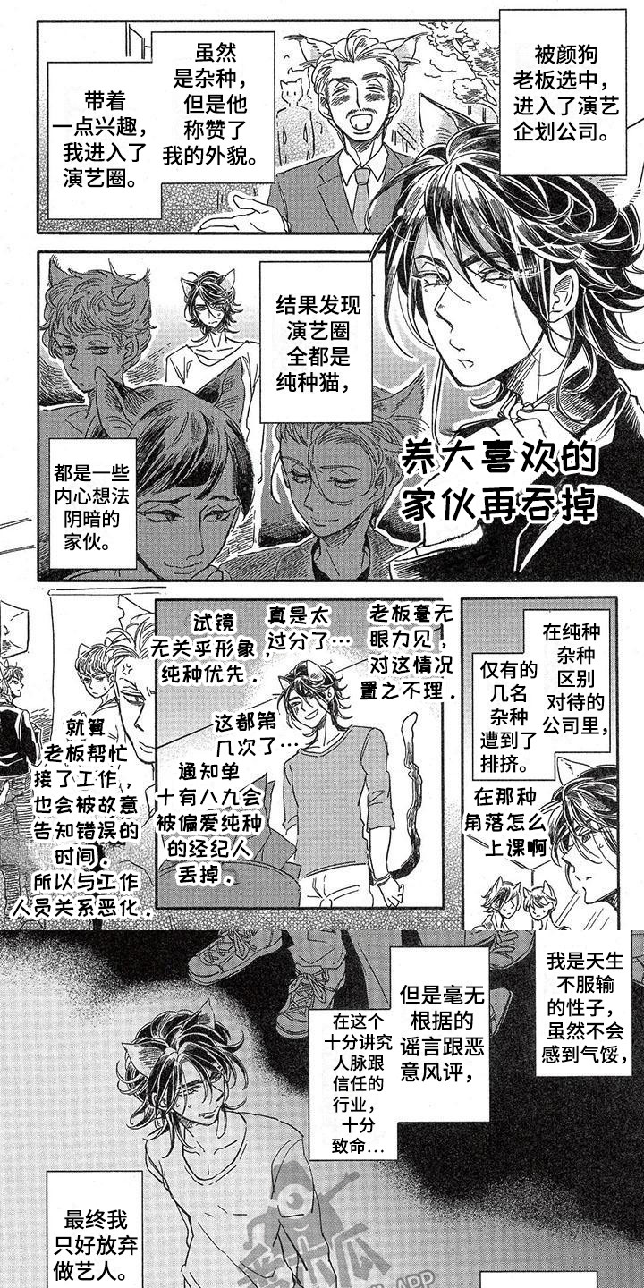 《兽人国度》漫画最新章节第4章：故事二：经纪人免费下拉式在线观看章节第【9】张图片