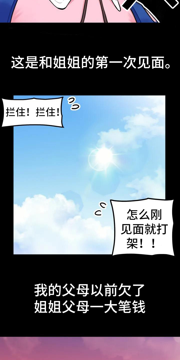 《冤家伴侣》漫画最新章节第1章：姐姐免费下拉式在线观看章节第【19】张图片