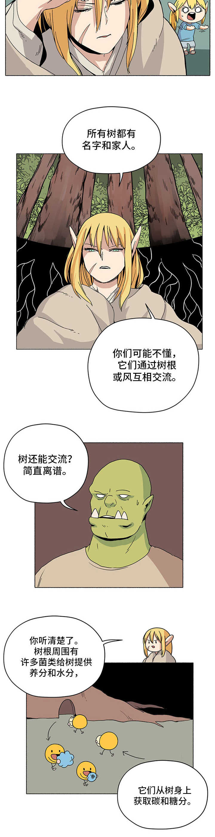 《被俘虏的精灵》漫画最新章节第10章：过冬免费下拉式在线观看章节第【7】张图片