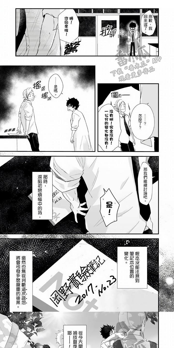 《指导自卑学长》漫画最新章节第14章：在意免费下拉式在线观看章节第【7】张图片