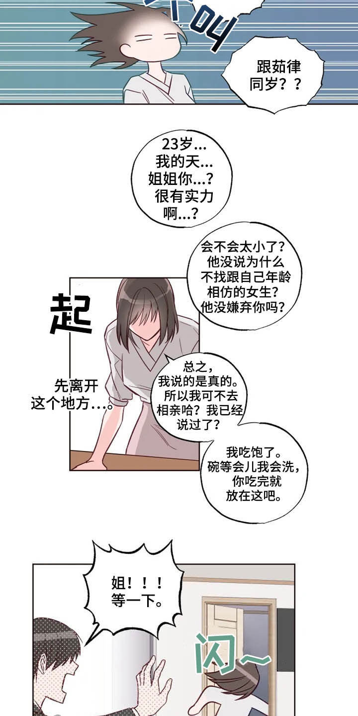 《奇妙的偶遇》漫画最新章节第28章：自己的错免费下拉式在线观看章节第【15】张图片