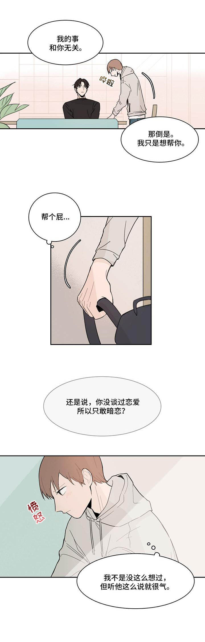 《收下我的心意》漫画最新章节第6章：有话直说免费下拉式在线观看章节第【4】张图片