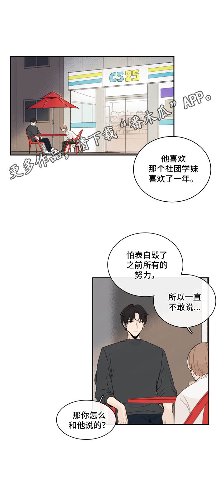 《收下我的心意》漫画最新章节第13章：关心免费下拉式在线观看章节第【7】张图片