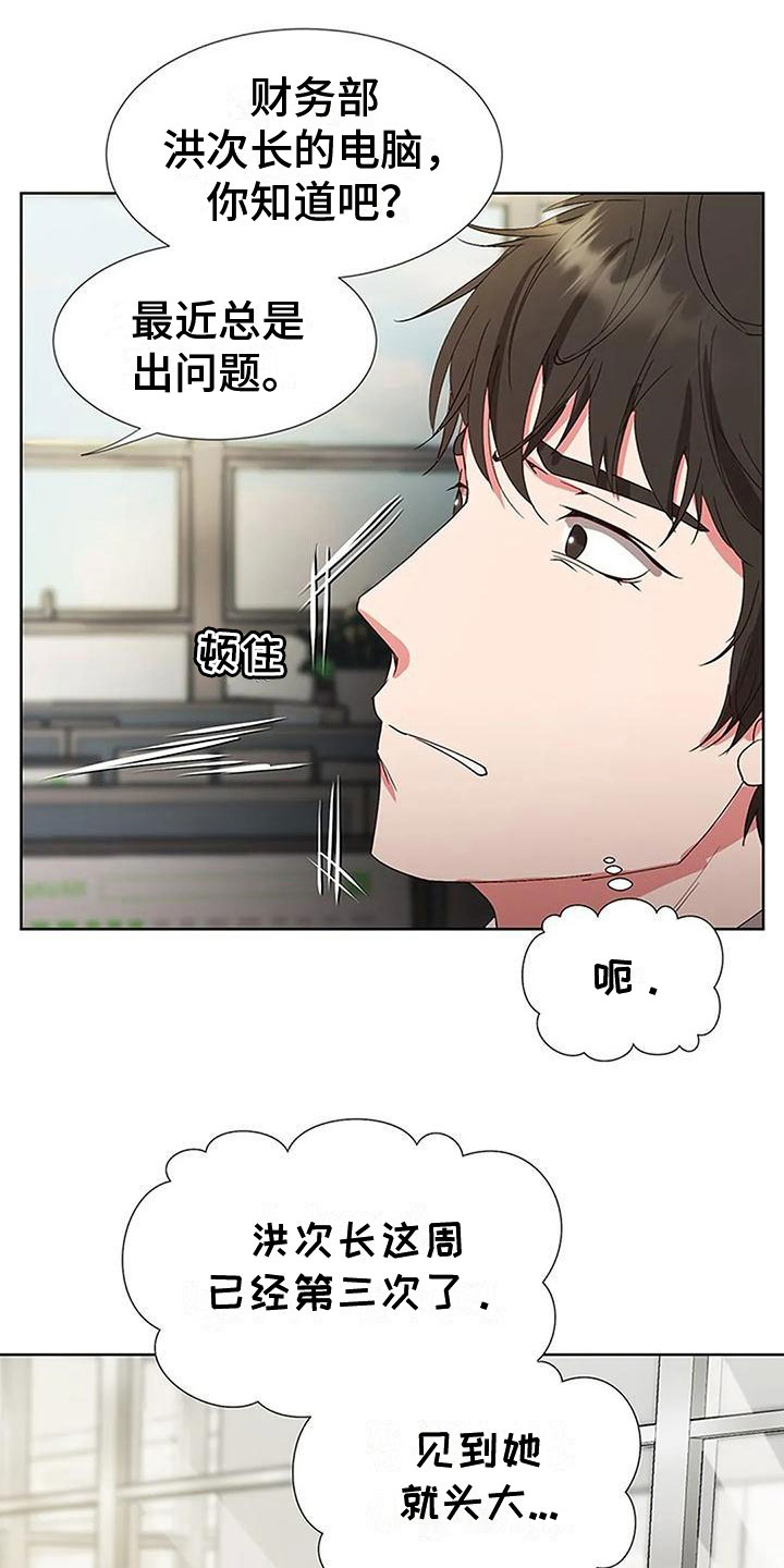 《下班后的工作》漫画最新章节第6章：出问题免费下拉式在线观看章节第【12】张图片