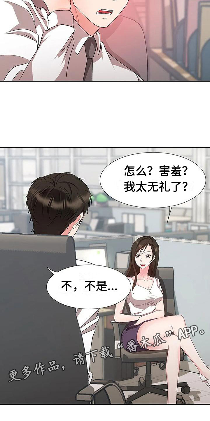 《下班后的工作》漫画最新章节第11章：亲近免费下拉式在线观看章节第【2】张图片