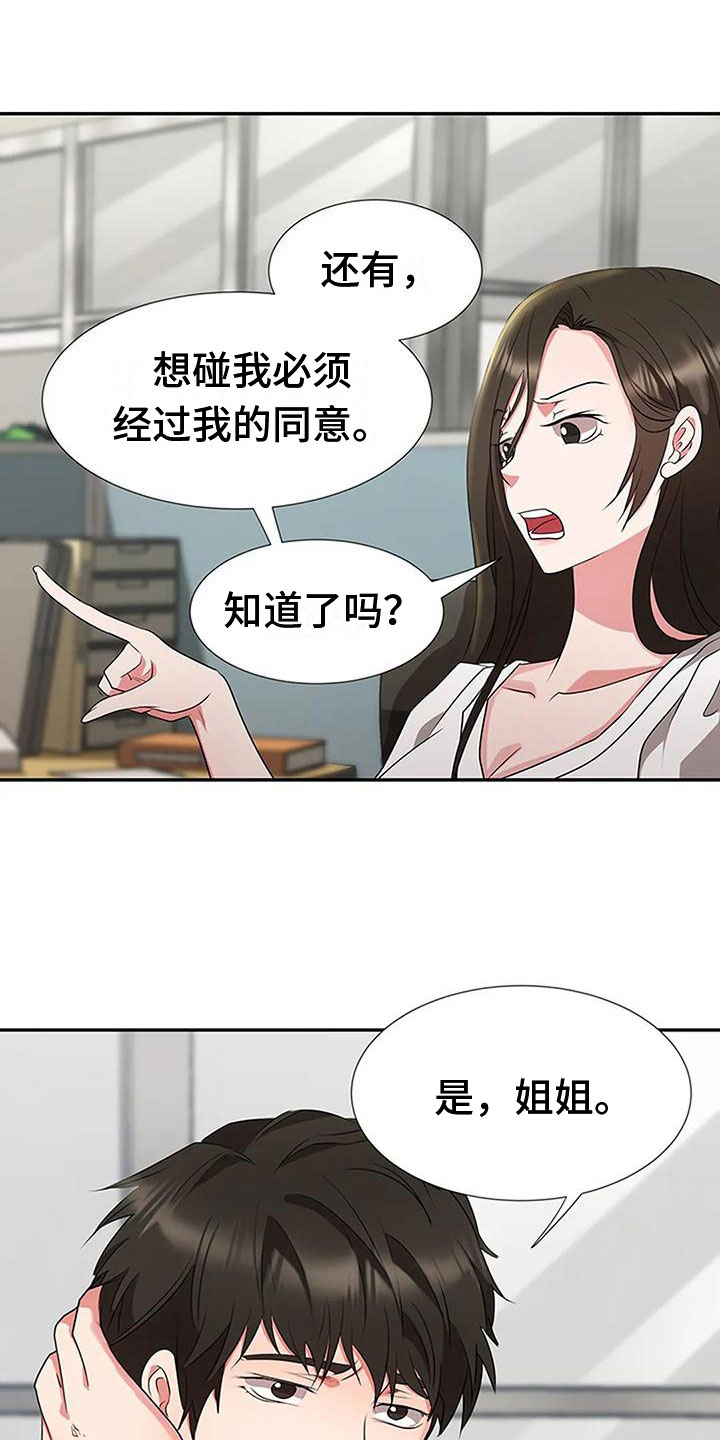 《下班后的工作》漫画最新章节第22章：触碰免费下拉式在线观看章节第【3】张图片