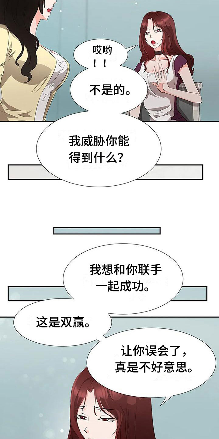 《下班后的工作》漫画最新章节第25章：联手免费下拉式在线观看章节第【16】张图片