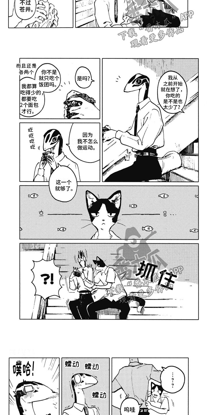 单调蓝猫男-第10章：不讨厌全彩韩漫标签