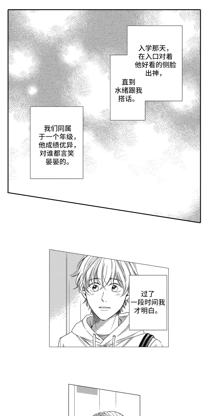 《只要你的微笑》漫画最新章节第2章：私心免费下拉式在线观看章节第【11】张图片