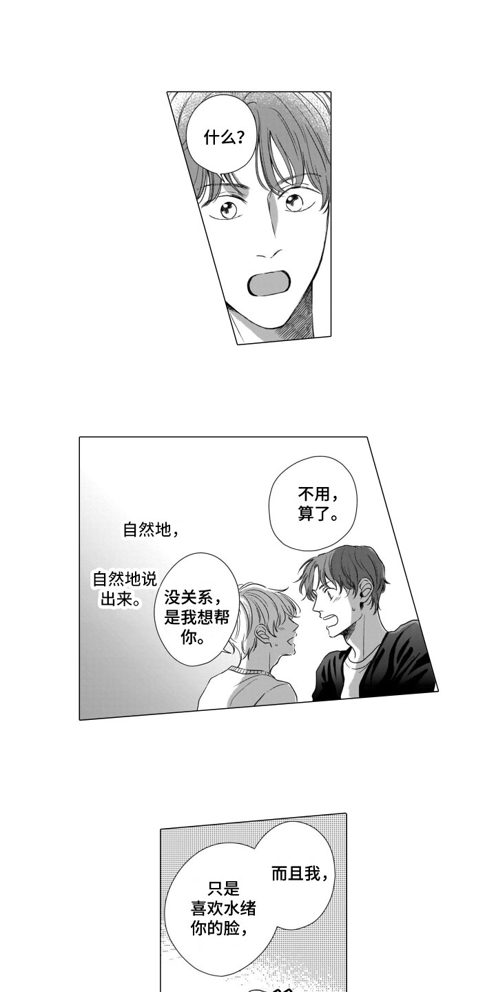 《只要你的微笑》漫画最新章节第2章：私心免费下拉式在线观看章节第【3】张图片