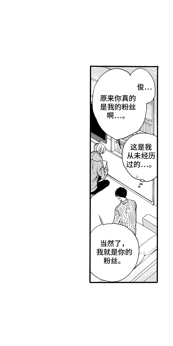 《演员惩罚》漫画最新章节第4章：真正的粉丝免费下拉式在线观看章节第【15】张图片