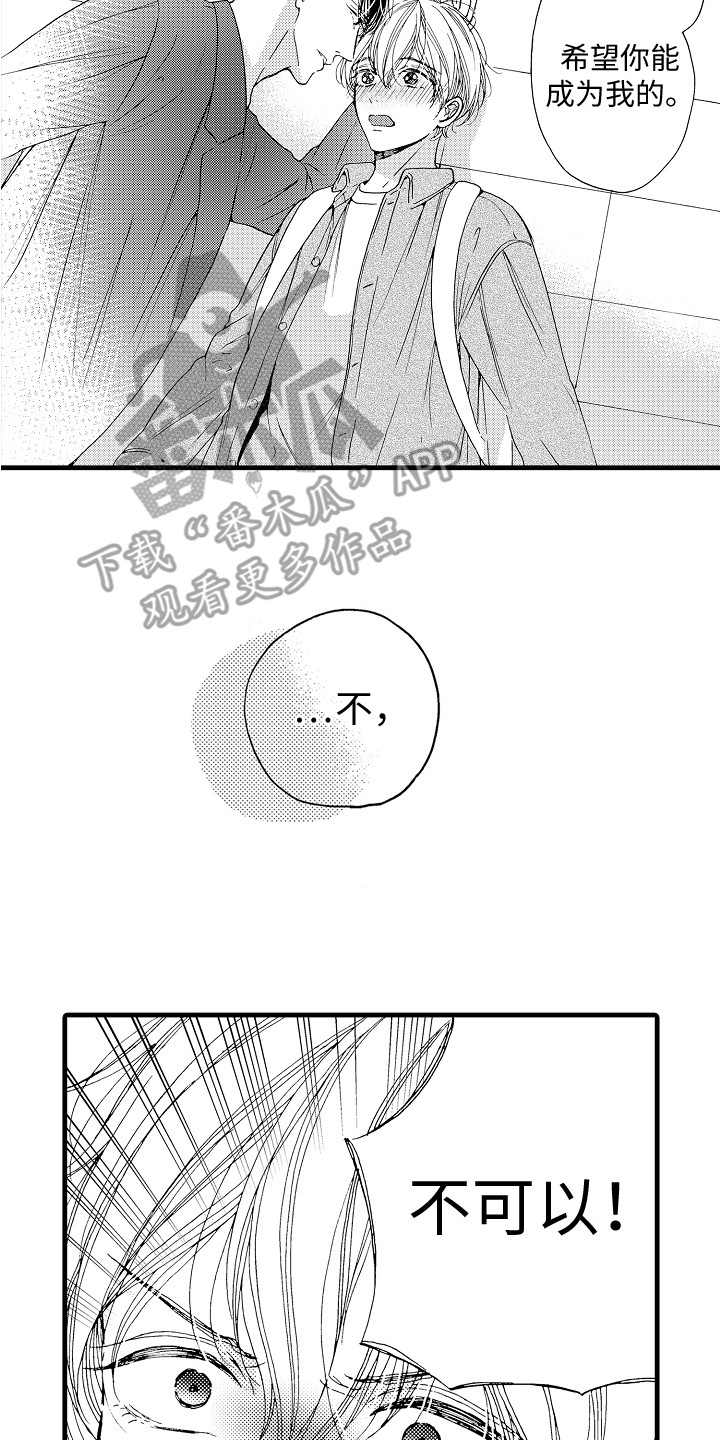 《演员惩罚》漫画最新章节第9章：壁咚免费下拉式在线观看章节第【3】张图片