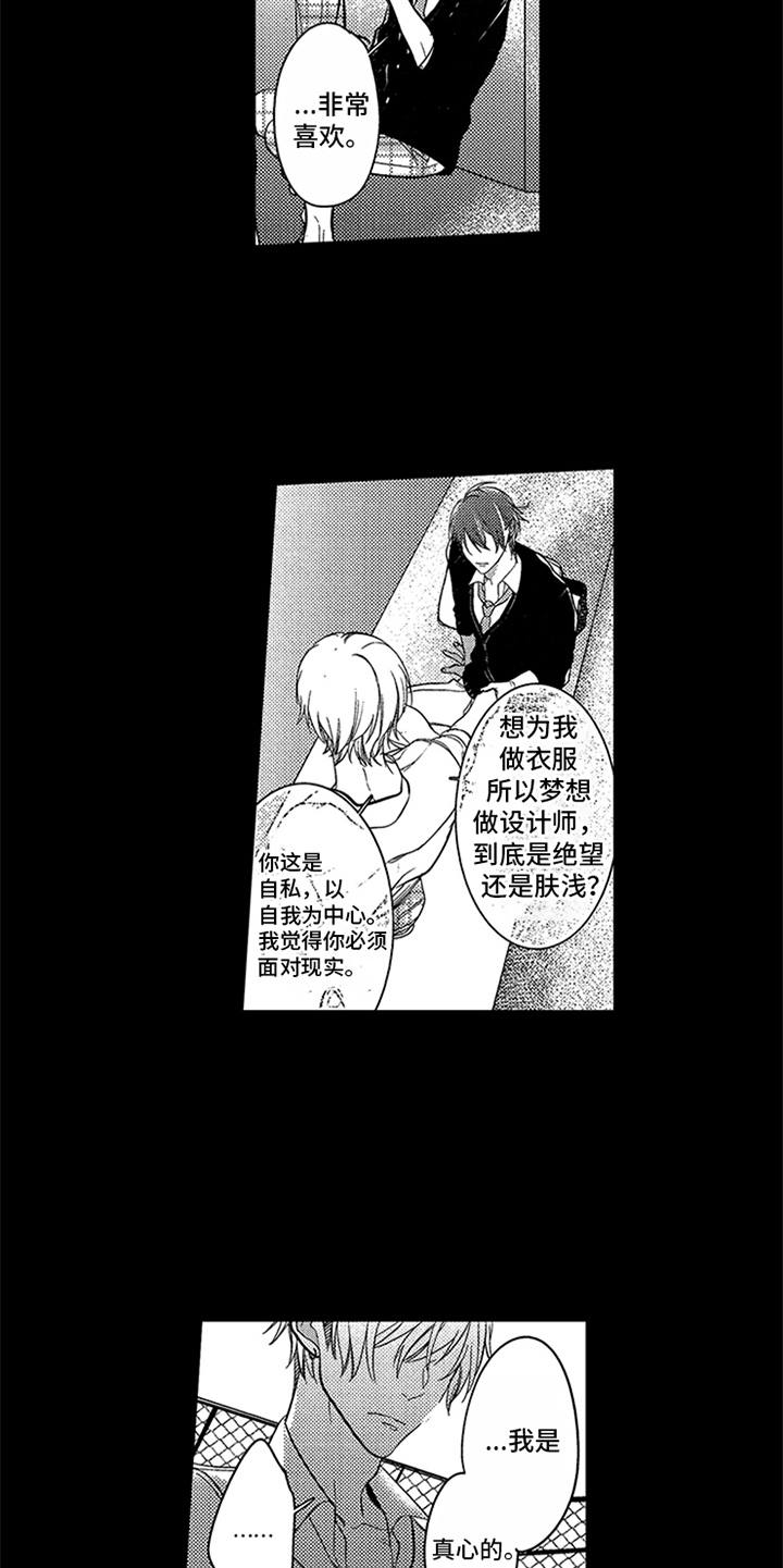 《顶级模特》漫画最新章节第3章：证明免费下拉式在线观看章节第【7】张图片