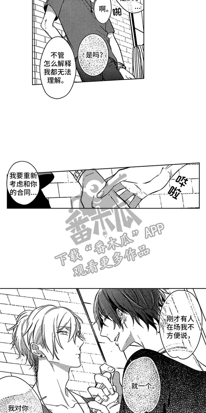 《顶级模特》漫画最新章节第6章：条件免费下拉式在线观看章节第【6】张图片