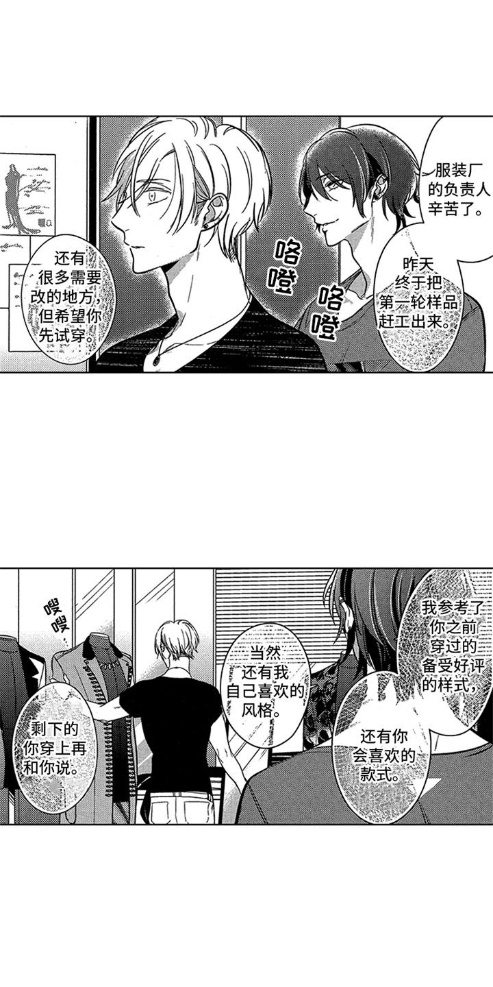 《顶级模特》漫画最新章节第12章：样品免费下拉式在线观看章节第【9】张图片