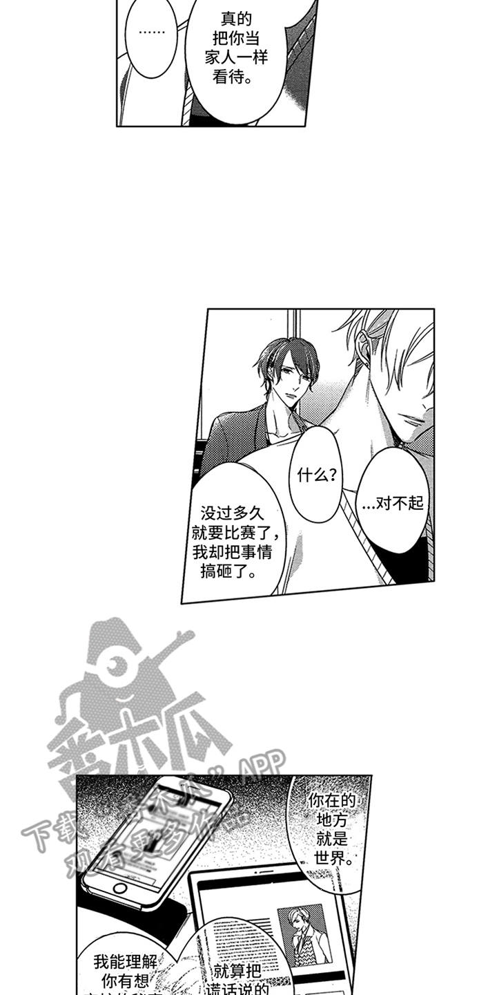 《顶级模特》漫画最新章节第18章：表白免费下拉式在线观看章节第【12】张图片