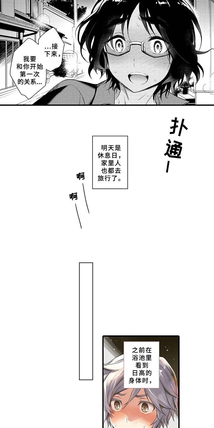 《成长的契机》漫画最新章节第3章：有味道免费下拉式在线观看章节第【15】张图片