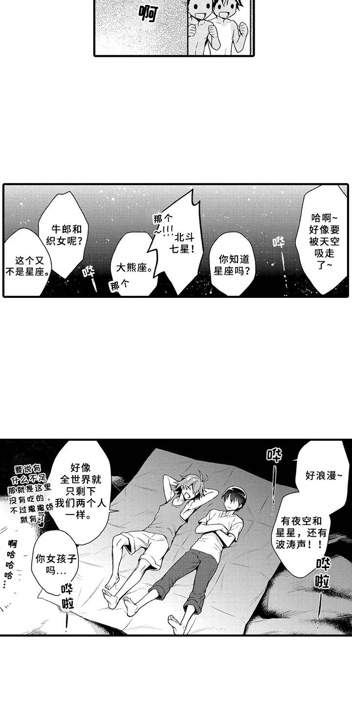 《成长的契机》漫画最新章节第10章：星夜约会免费下拉式在线观看章节第【14】张图片