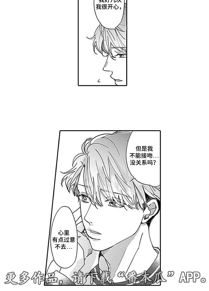 《迟来之吻》漫画最新章节第6章：过意不去免费下拉式在线观看章节第【1】张图片