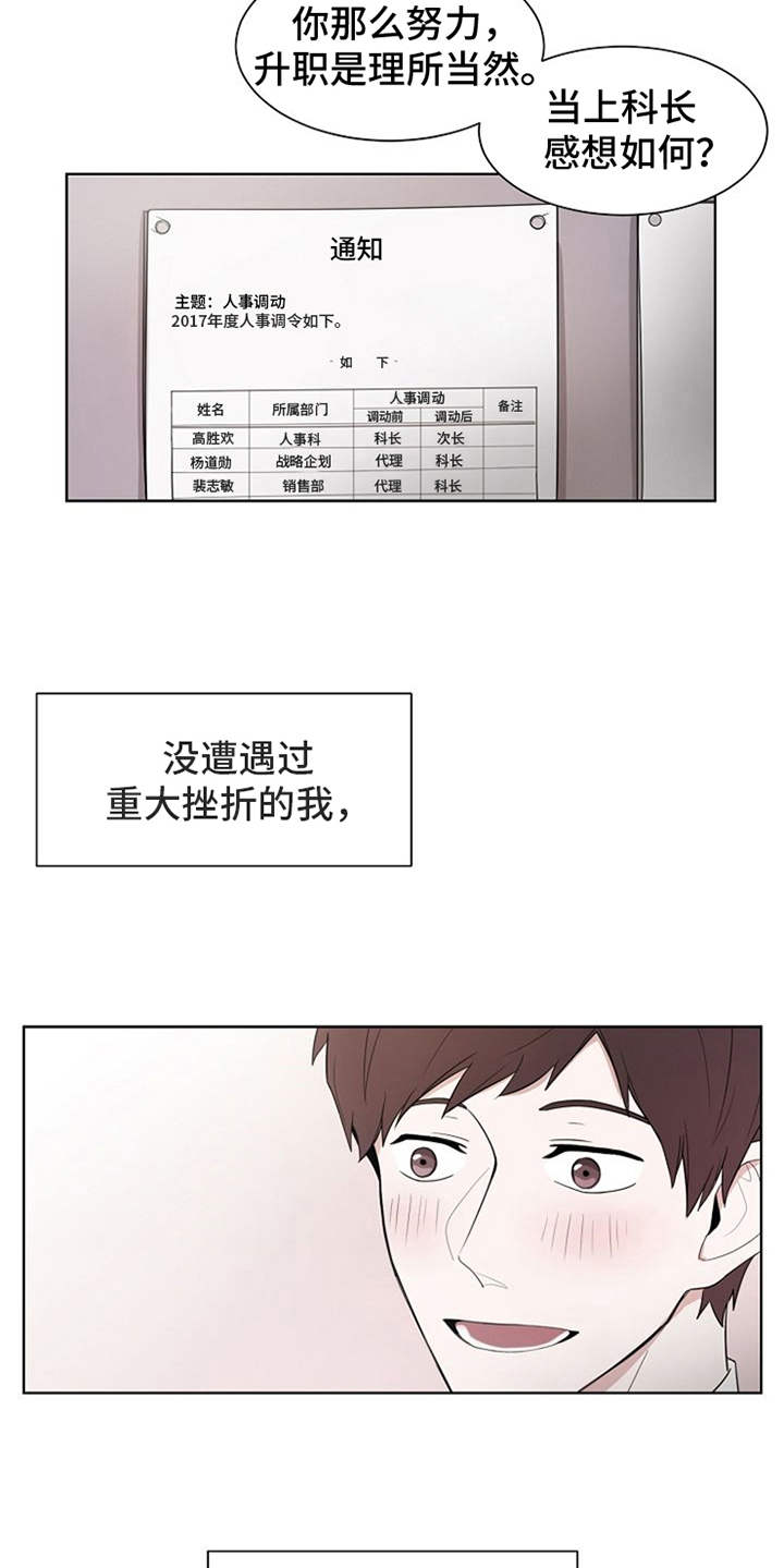 《自我拯救》漫画最新章节第1章：升职免费下拉式在线观看章节第【4】张图片