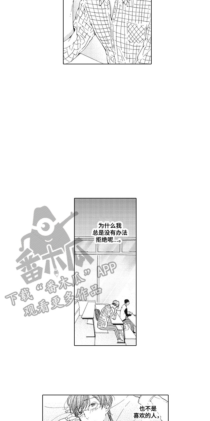 《外表之下》漫画最新章节第6章：烦恼免费下拉式在线观看章节第【4】张图片