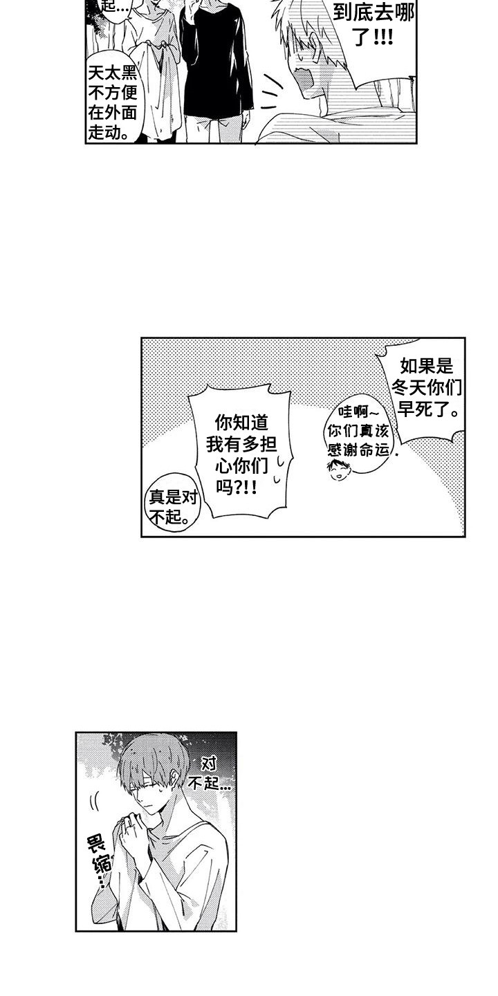 《回头看雪野》漫画最新章节第12章：返程免费下拉式在线观看章节第【12】张图片