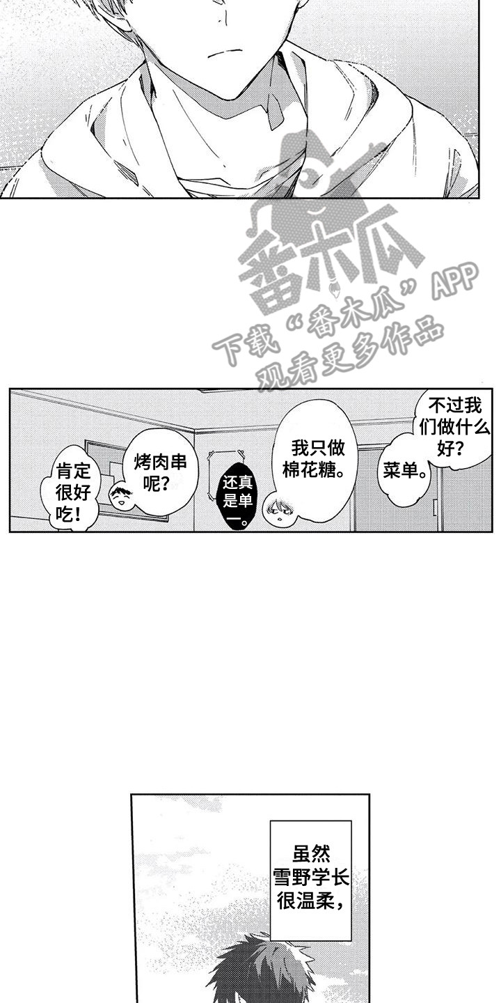 《回头看雪野》漫画最新章节第14章：文化节免费下拉式在线观看章节第【7】张图片