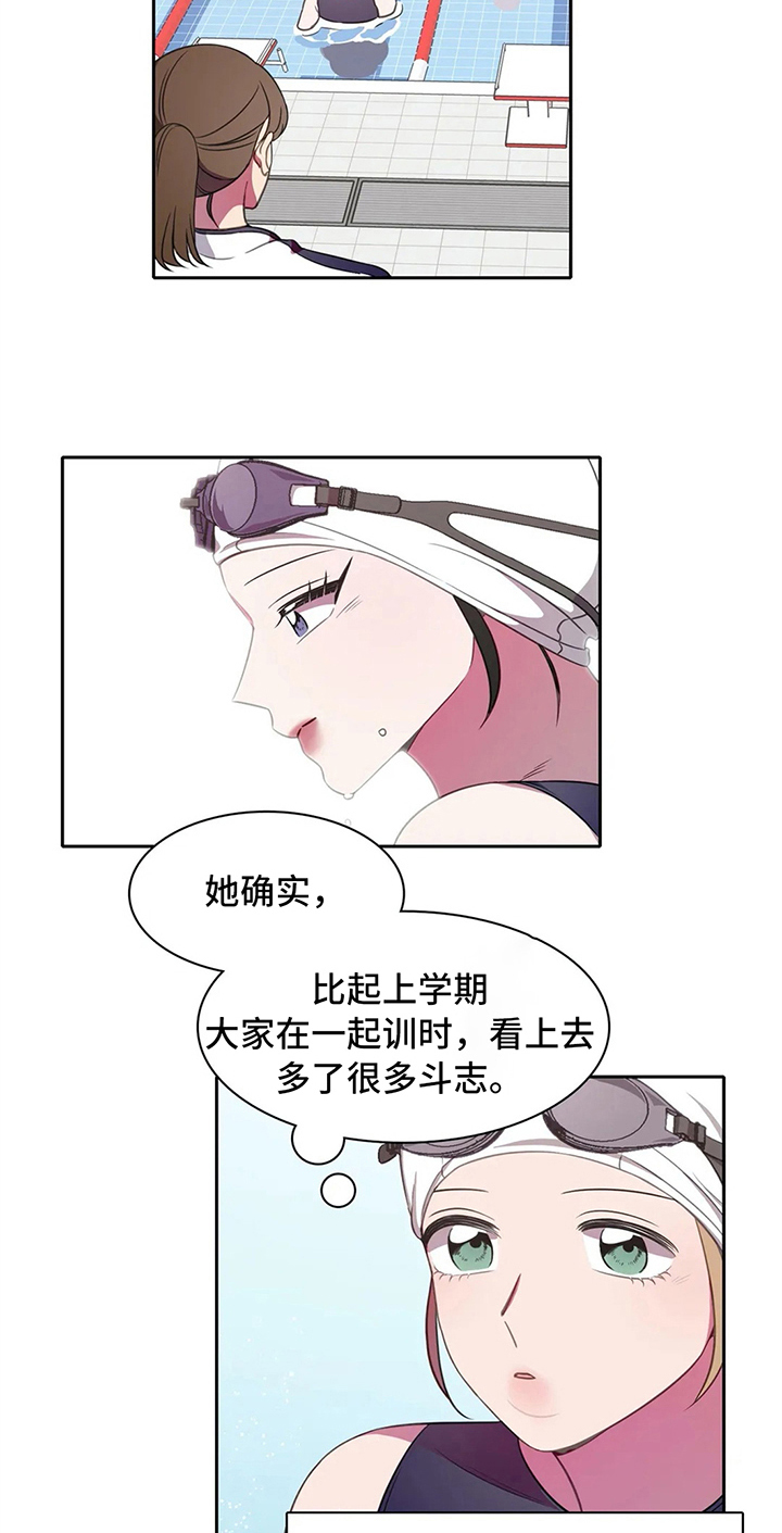 《热浪游泳》漫画最新章节第33章：斗志免费下拉式在线观看章节第【6】张图片