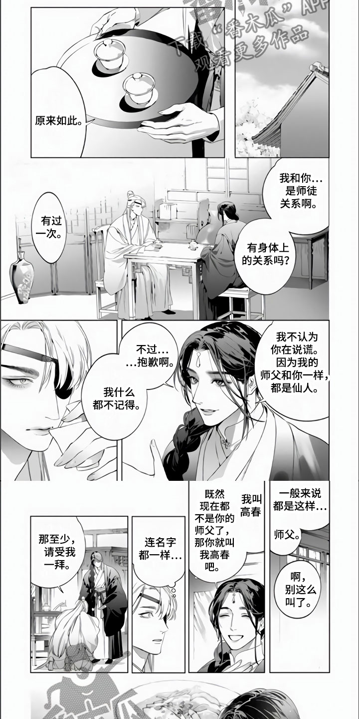 《天狐恋》漫画最新章节第9章：像师父的人免费下拉式在线观看章节第【4】张图片