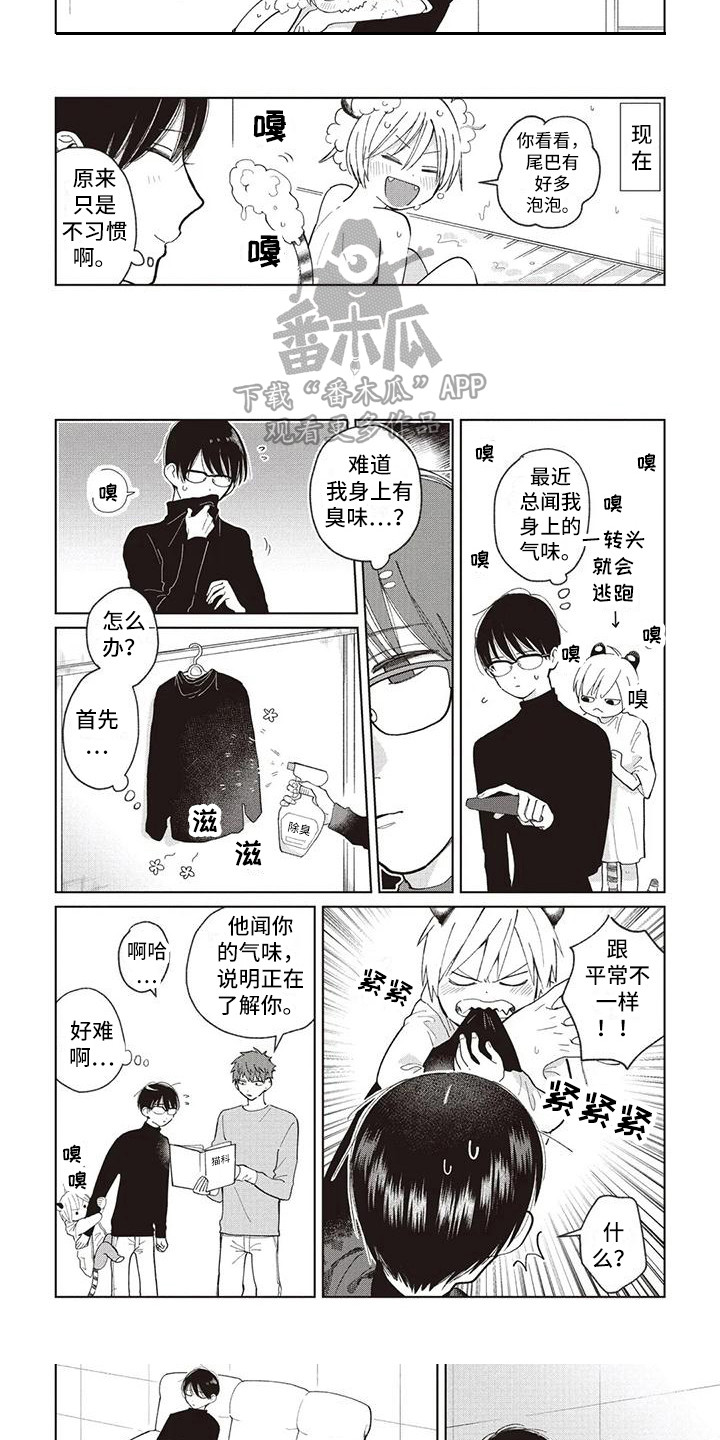 《小老虎养成记》漫画最新章节第23章：循序渐进免费下拉式在线观看章节第【2】张图片