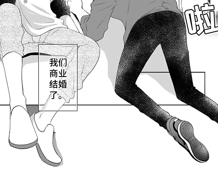 《与偶像结婚》漫画最新章节第1章：商业结婚免费下拉式在线观看章节第【1】张图片