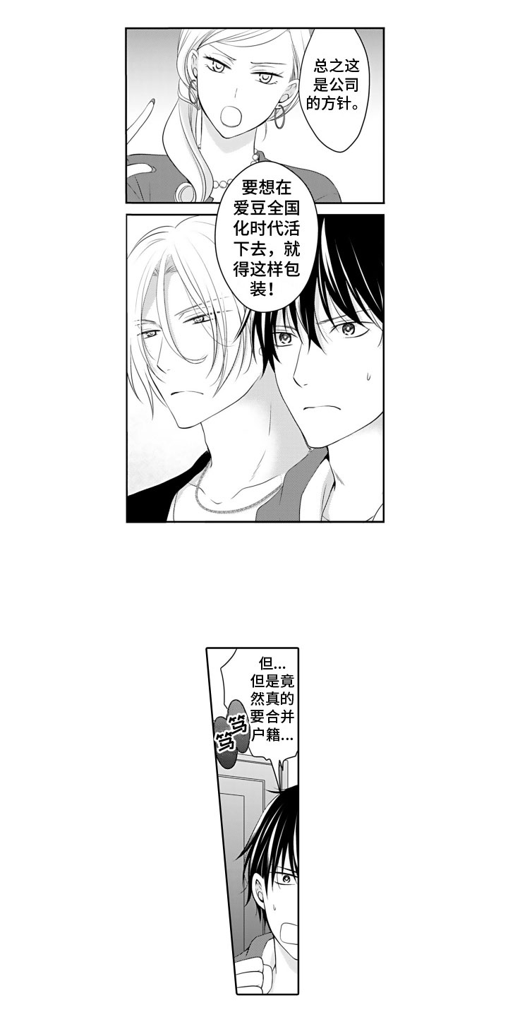 《与偶像结婚》漫画最新章节第1章：商业结婚免费下拉式在线观看章节第【3】张图片