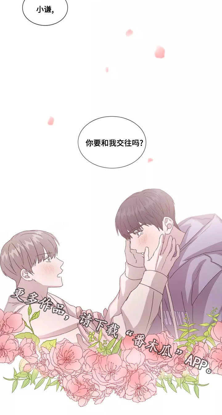 《契约恋情请收下》漫画最新章节第47章：要和我交往吗免费下拉式在线观看章节第【1】张图片