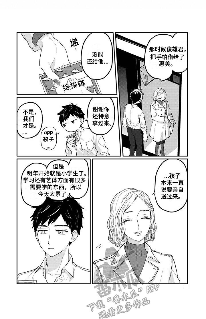 《温馨的家》漫画最新章节第7章：来访免费下拉式在线观看章节第【1】张图片