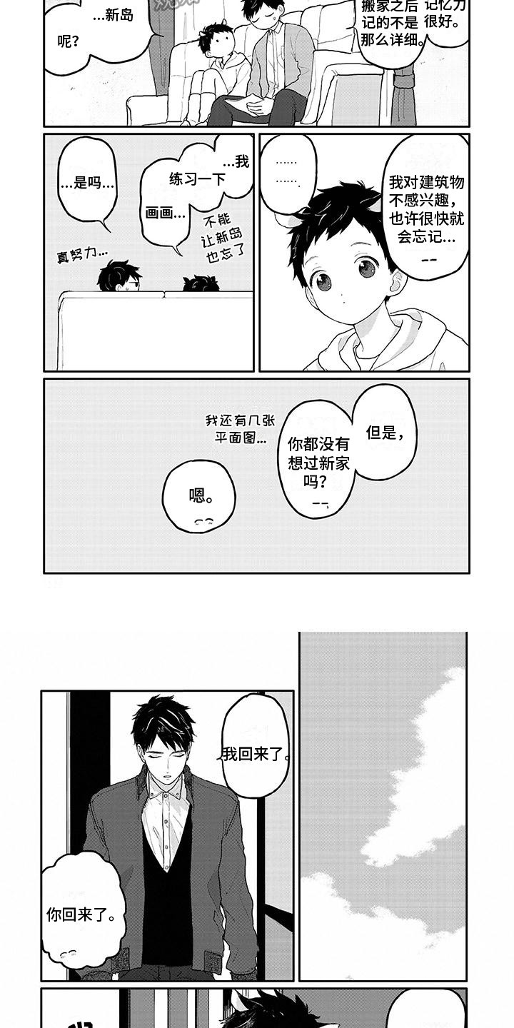 《温馨的家》漫画最新章节第36章：画画免费下拉式在线观看章节第【5】张图片