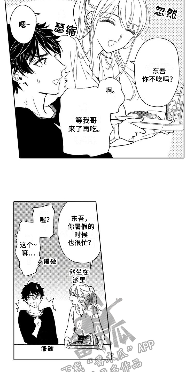 《甜蜜的部分》漫画最新章节第12章：担忧免费下拉式在线观看章节第【4】张图片