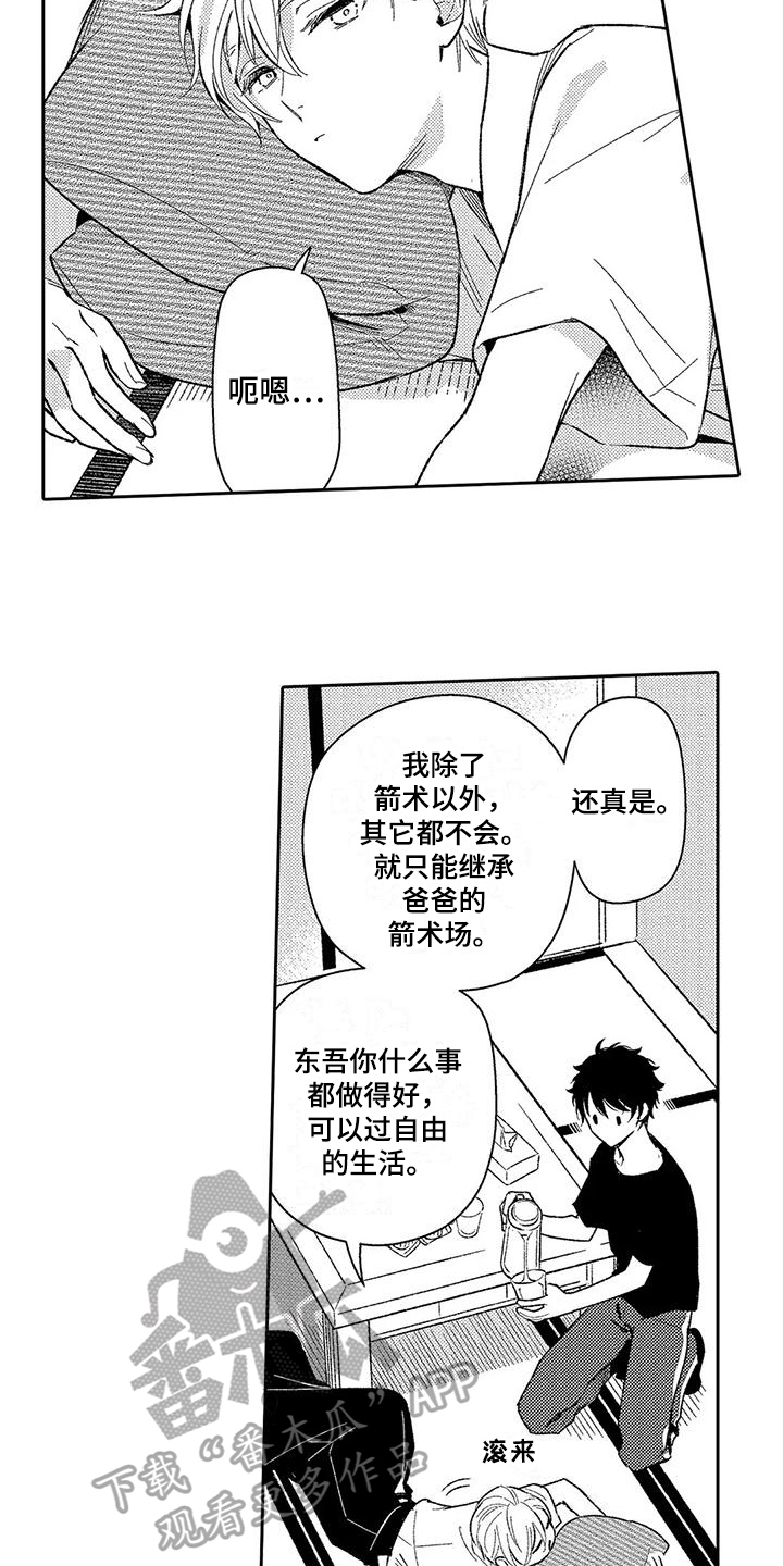 《甜蜜的部分》漫画最新章节第13章：吃醋免费下拉式在线观看章节第【6】张图片