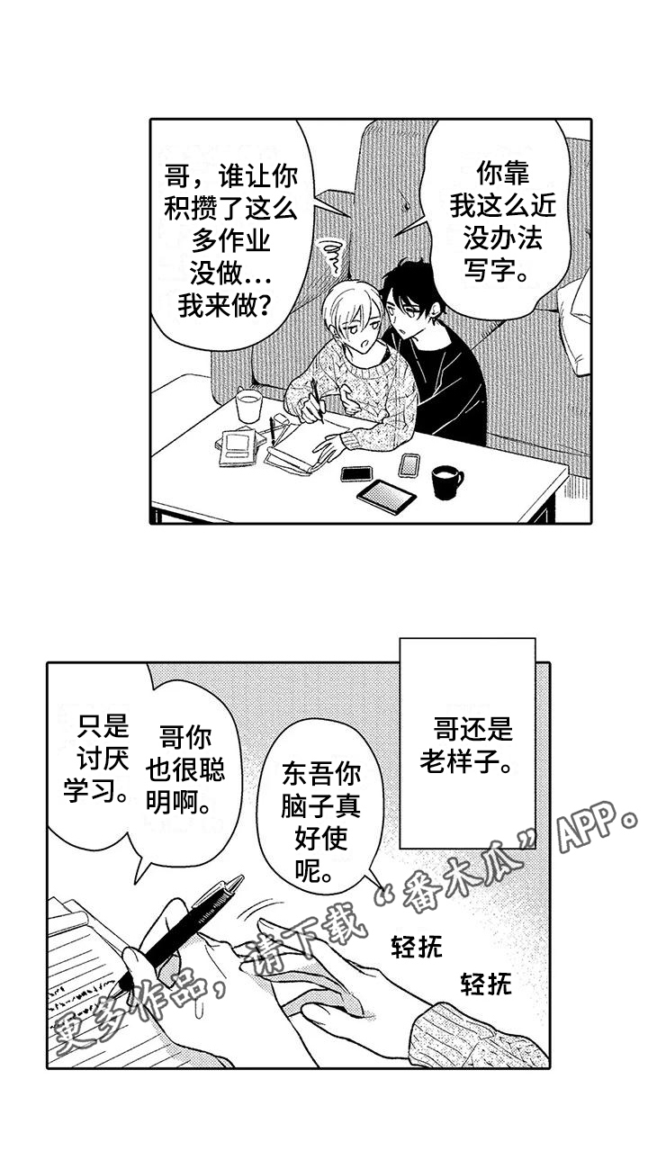 《甜蜜的部分》漫画最新章节第15章：分开免费下拉式在线观看章节第【1】张图片