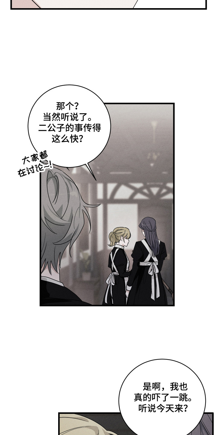 《少爷的仆人》漫画最新章节第2章：小道消息免费下拉式在线观看章节第【5】张图片