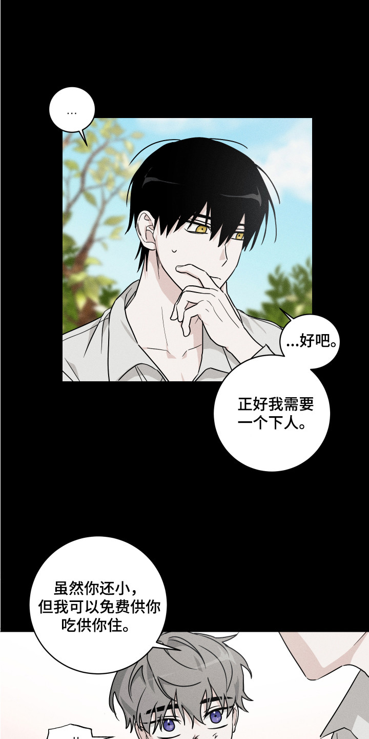 《少爷的仆人》漫画最新章节第8章：善良对待免费下拉式在线观看章节第【7】张图片