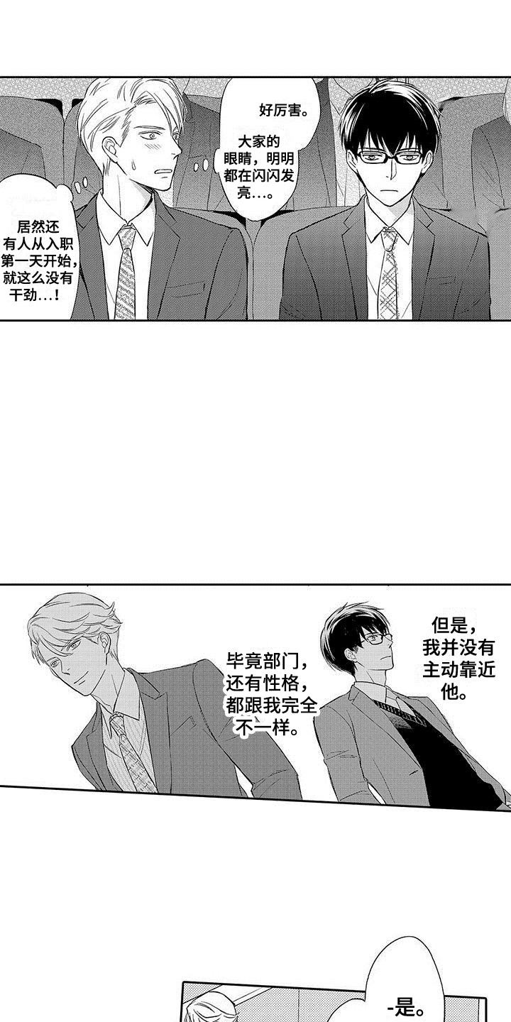 《私人衣装》漫画最新章节第13章：默默关注免费下拉式在线观看章节第【14】张图片