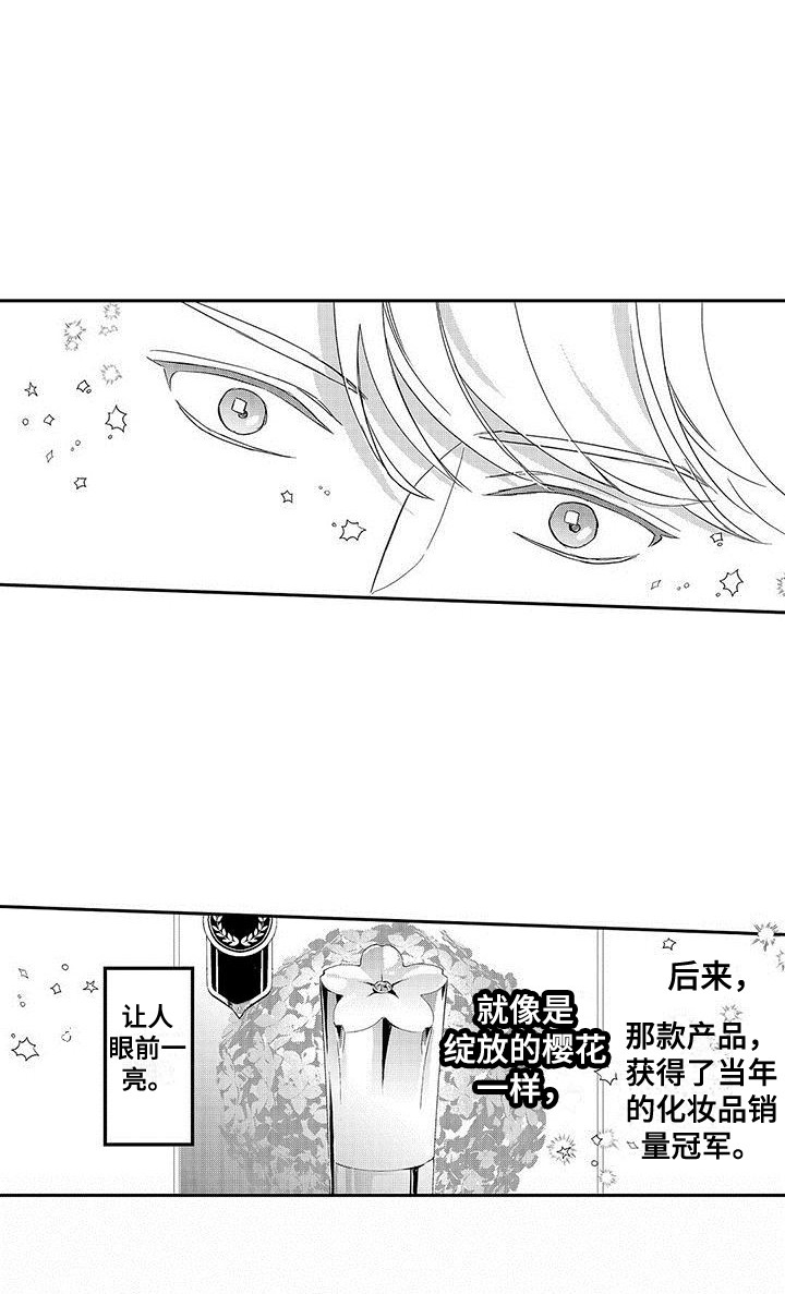 《私人衣装》漫画最新章节第13章：默默关注免费下拉式在线观看章节第【1】张图片