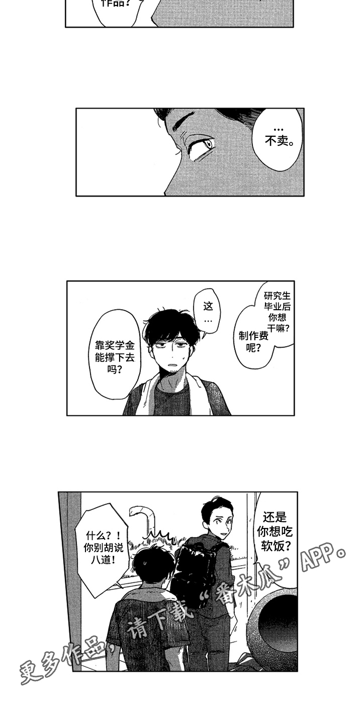 《莫名的痴恋》漫画最新章节第18章：朋友免费下拉式在线观看章节第【1】张图片